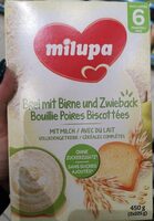 Milupa bouillie poire biscottees