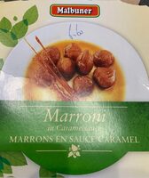 Marrons en sauce caramel