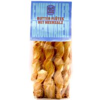 Butter Flûtes mit Meersalz