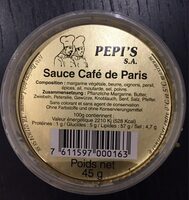 Sauce café de Paris