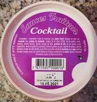 Sauces traiteur cocktail