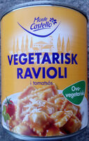 Monte Castello Vegetarisk ravioli i tomatsås
