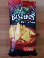 Tortilla chips chili flavour