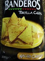 Tortilla chips nacho cheese flavour