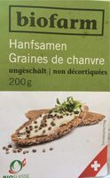 Hanfsamen ungeschält