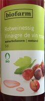 Vinaigre de vin rouge