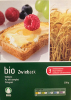 Vollkorn Zwieback