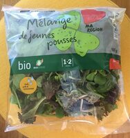 Mélange de jeunes pousses