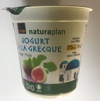 Jogurt à la grecque figue - Bio