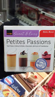 Petites Passions : Verrines crème brûlée, chocolat, abricot et framboise