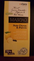 Mascao noir citron & poivre