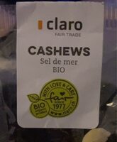 CASHEWS Sel de mer