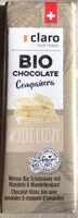 Bio Chocolate Compañera White Crispy