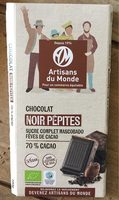 Chocolat noir pépites