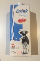 Drink lait partiellement écrémé