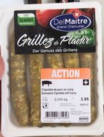 Chipolata de porc au curry