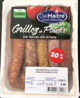 Chipolata de porc exotique