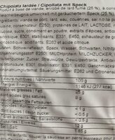 Chipolatas lardées