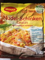 Nuddel-Schinken Gratin