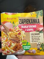 Pomysł na... Zapiekankę makaronową z szynką