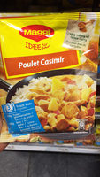 Poulet Casimir Onctueux avec du curry doux