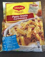 Pasta gratin carbonara