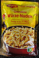 Gebratene Würze Nudeln