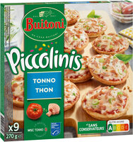 PICCOLINIS mini-pizzas surgelées Thon