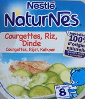 Pack 2X200G Naturnes Courgette / Riz / Dinde Nestle