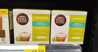 Skinny Cappuccino Capsules Of Roast & Ground Coffee And Skim Milk Powder, Skinny Cappuccino