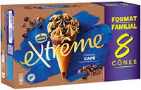 Extrême Café x 8 cônes format familial