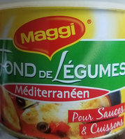 Fond de légumes méditerranéens