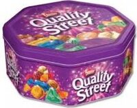 Quality Street Chocolate Jar
