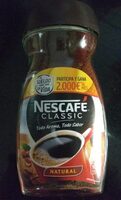 Café soluble natural