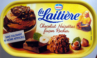 Crème Glacée Chocolat Noisettes façon Rocher