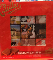 Souvenirs Chocolat au lait