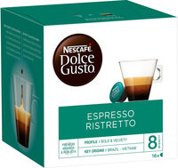 Capsules NESCAFE Dolce Gusto Espresso Ristretto 16 Capsules