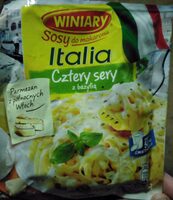 Sosy do makaronu - Italia Cztery sery z bazylią