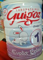 Lait infantile Evolia relais 1