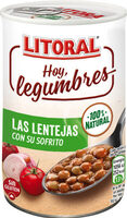 Lentejas con su sofrito