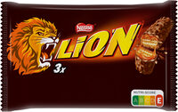LION Barres chocolatées - 3x42g