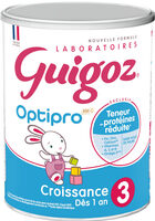 GUIGOZ 3 Lait de Croissance dès 1 an 800g