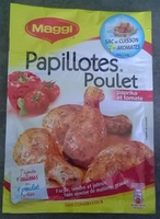 Papillotes Poulet Paprika et Tomate