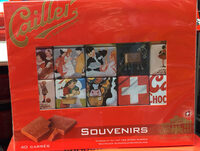 Of Switzerland SOUVENIRS CHOCOLAT AU LAIT DES ALPES SUISSES