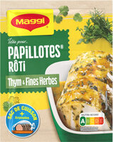 MAGGI Papillotes Rôti, Thym et Fines Herbes 30g
