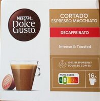 Cortado Espresso Macchiato Decaffeinato