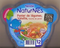 NaturNes - Panier de légumes, volaille, touche de persil