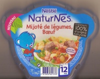 NaturNes Mijoté de légumes, boeuf