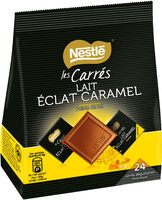 NESTLE LES CARRES Dégustation Lait Caramel Pointe de Sel 200g