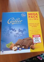 Cailler chocolat au lait aux noisettes